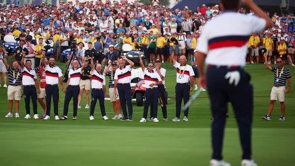 Hats off to the U.S. Ryder Cup team, which finally got under the Europeans' skin
