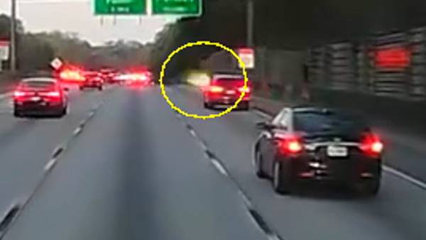 ‘Craziest thing I’ve ever seen in my life:’ Shootout on I-285 caught on camera