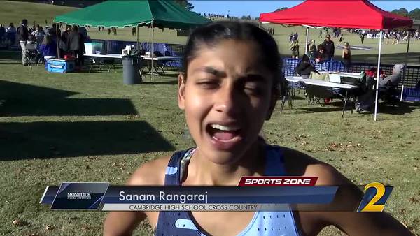 Cambridge's Sanam Rangaraj: Montlick Injury Attorneys Athlete of the Week