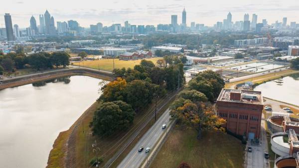 New green space opening with one of the highest views of Atlanta’s skyline