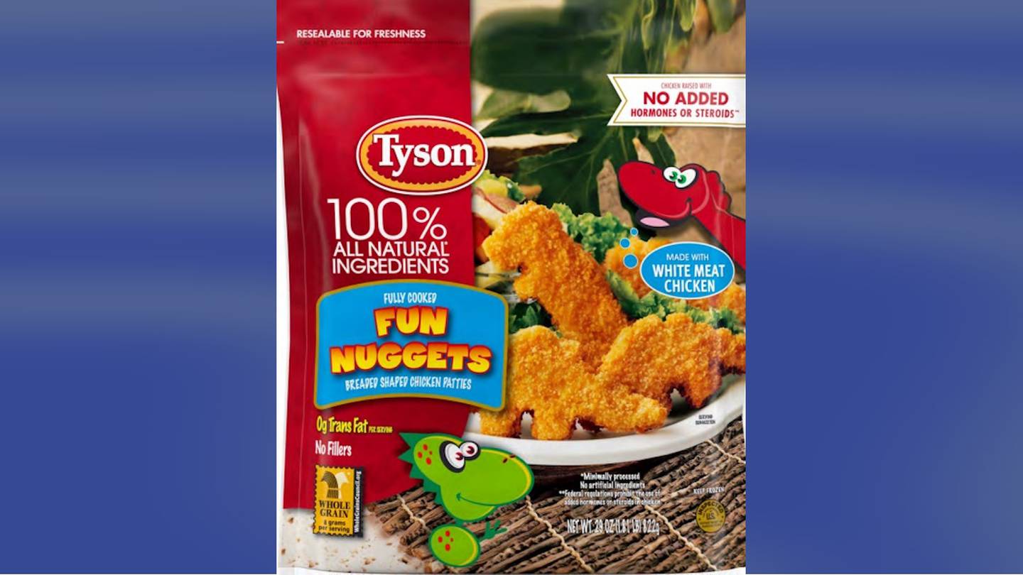 Recall alert Tyson Foods recalling chicken patties due to possible