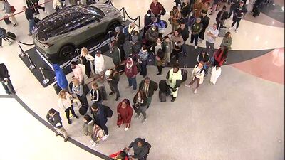 Checkpoint upgrades causing longer lines, wait times for travelers at Atlanta airport