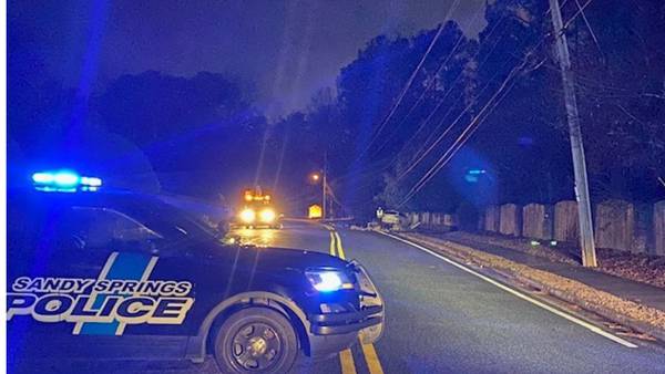 Car crashes into power pole on Mt. Vernon Road near spot where wanted suspect crashed Thursday