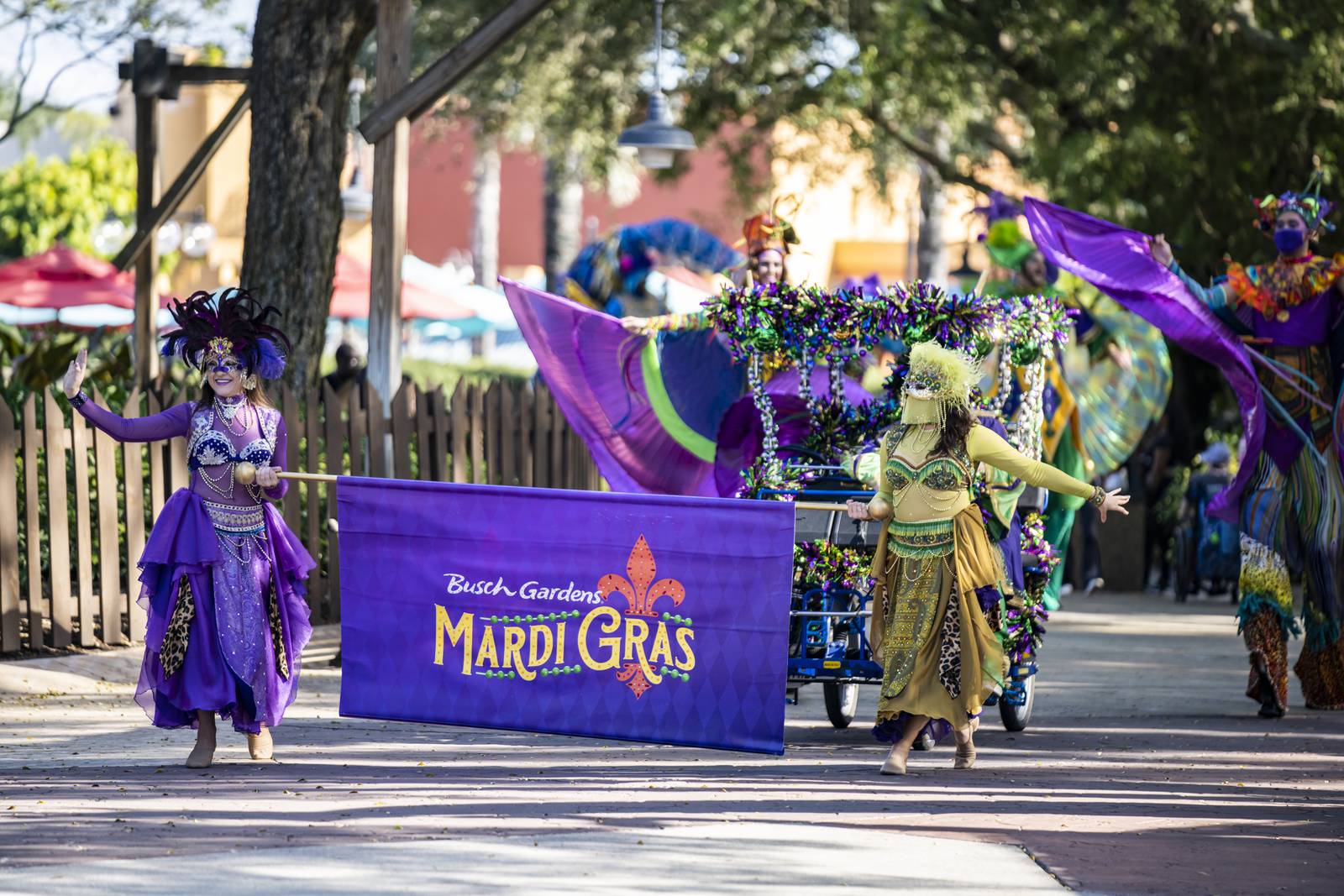 Celebrate Mardi Gras at Busch Gardens in Tampa WSBTV Channel 2 Atlanta