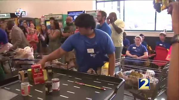 Kroger's finest baggers competed in the Georgia Bag Off