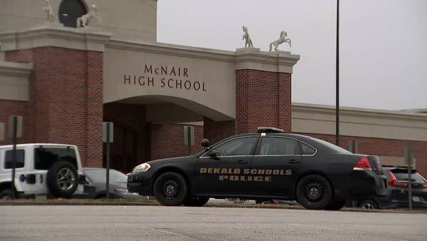 Police investigate shooting near main exit to McNair High School
