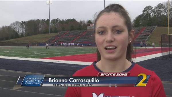 Milton's Brianna Carrasquillo: Montlick & Associate Athlete of the Week