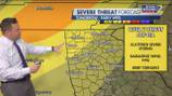 Damaging wind gusts, hail possible with scattered severe storms Tuesday