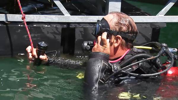 Diver retrieves 40th wedding ring from Lake Lanier
