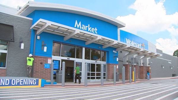 Walmart in Vine City reopening today after fire shut it down in 2022