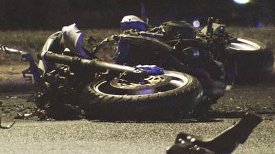 Motorcyclist survives crash only to be struck and killed by vehicle moments later
