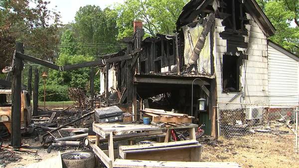 Family devastated after lightning strike destroys their Gwinnett Co. home