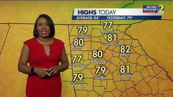 Comfortable temps, light winds for Memorial Day