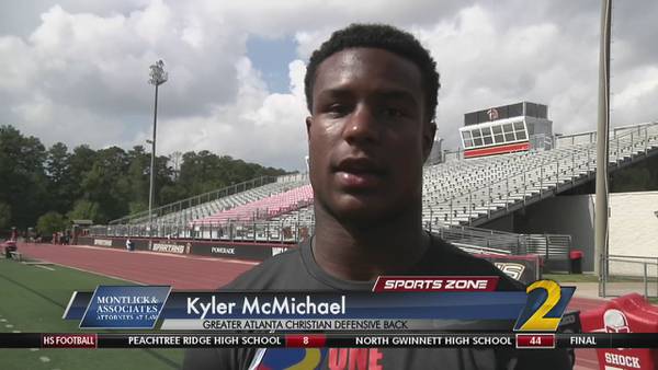 GAC's Kyler McMichael: Montlick & Associates Athlete of the Week