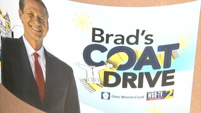 ‘Brad’s Coat Drive’ looks to provide coats to those in need this winter