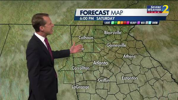 A cloudy, cold night in store for your Friday