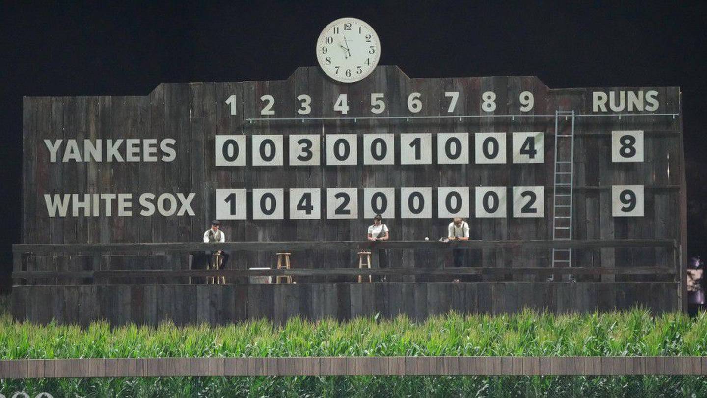 Yankees rally late, then blow slugfest to White Sox in Field of Dreams Game