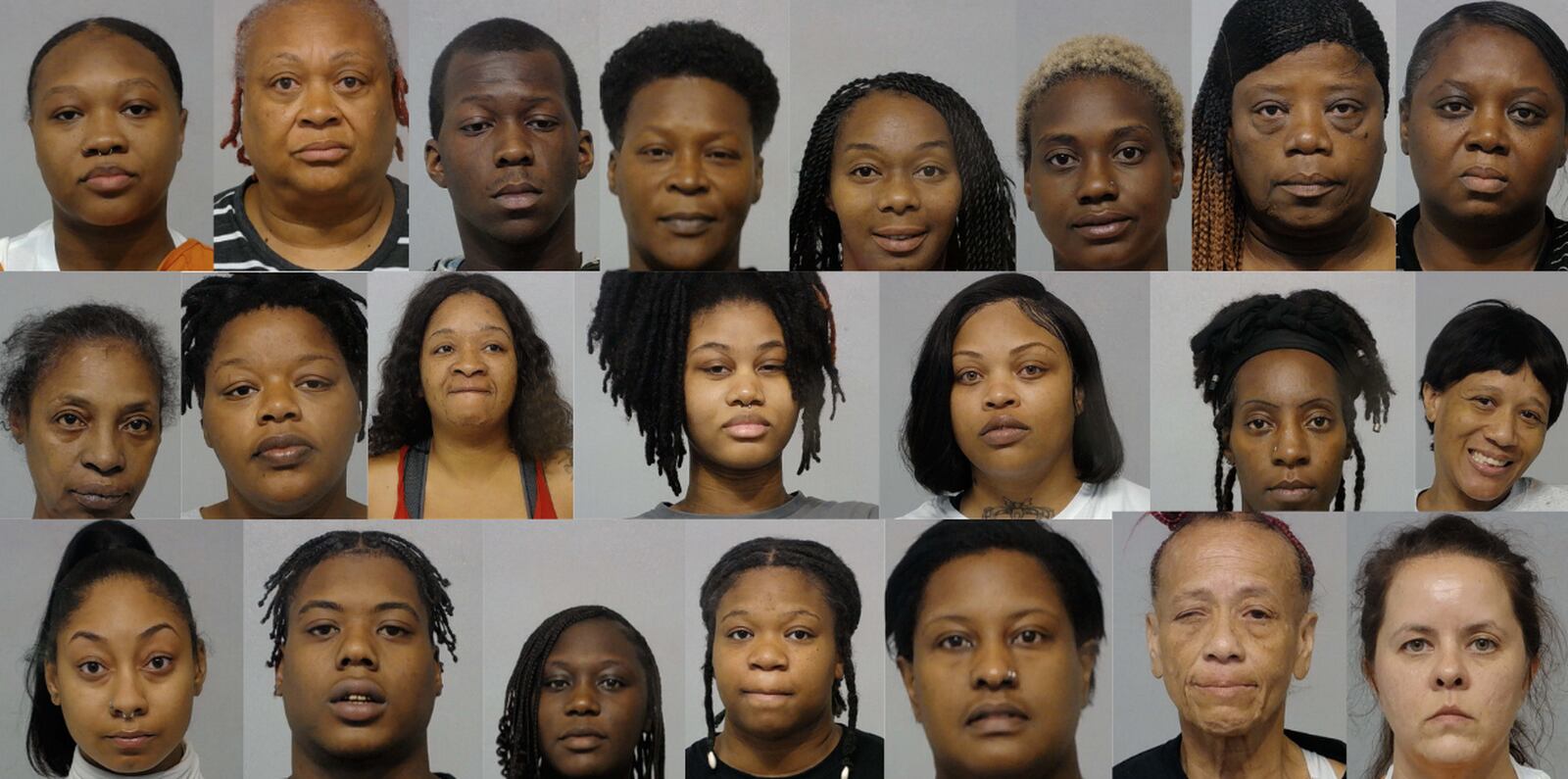 More than 20 people accused of stealing money by filing false