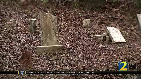 Historic graveyard getting restoration from Girl Scouts in Forsyth County