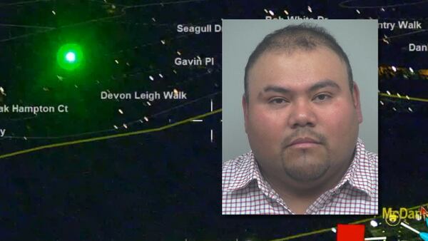 Gwinnett man arrested after using laser pointer to ‘mess with’ police helicopter