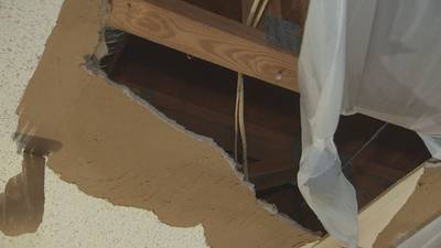 Cobb woman says ceiling collapsed on her while sleeping after complaints went unanswered