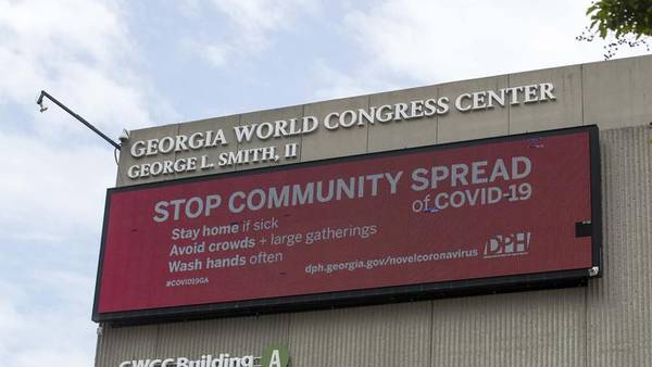 Georgia World Congress Center reopens today for COVID-19 patients