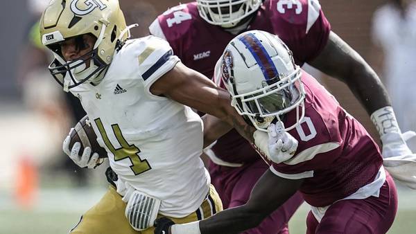 King gets passing attack going, leads Georgia Tech to 48-13 win over South Carolina State