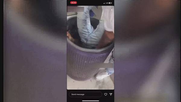 Video shows student throw boy headfirst into garbage can at DeKalb County high school