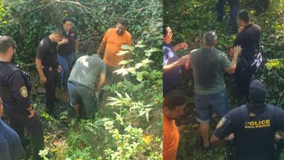 Missing elderly man found deep in dense woods after massive search in Gwinnett County