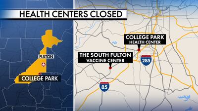 Water issues affecting health and vaccination centers in College Park