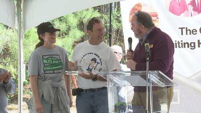 WSB-TV’s Clark Howard recognized for building 100 homes with Habitat for Humanity