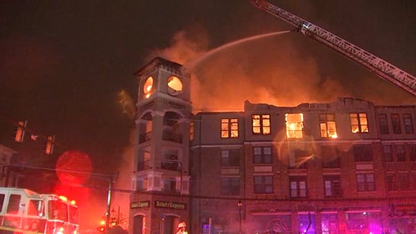 Residents of fire-damaged apartments say they’re being blocked from retrieving belongings