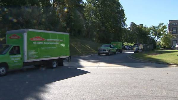 Crews from Servpro head to Florida to help with flood damage repairs at businesses, homes