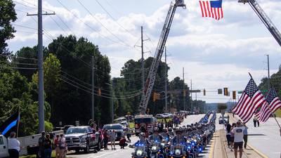 PHOTOS: Second Cobb County deputy killed in the line of duty laid to rest