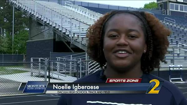 Dacula's Noelle Igberaese: Montlick Injury Attorneys Athlete of the Week