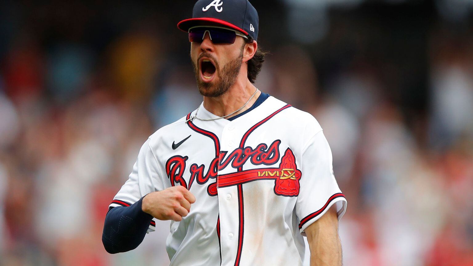 Photos: Braves welcome Dansby Swanson back to Truist, win 7-6 thriller over  Cubs