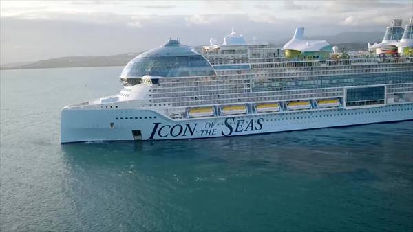 Largest cruise ship in the world arrives in US, see Icon of the Seas