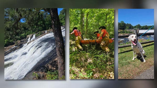 Crews carry hikers for nearly two miles after becoming injured at Ga. state park