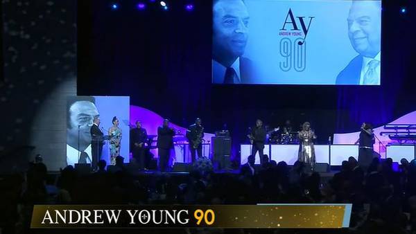 Gala honors Ambassador Andrew Young on his 90th birthday
