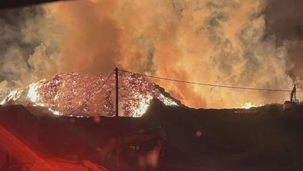 Fire at waste management property put out by Paulding County firefighters