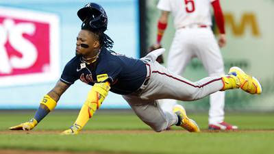 Braves fall behind Phillies 2-1 after blowout loss Game 3 of NLDS