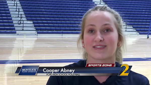 Pope's Cooper Abney: Montlick Injury Attorneys Athlete of the Week