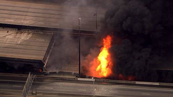 Atlantans remember the day five years ago when I-85 caught fire, collapsed