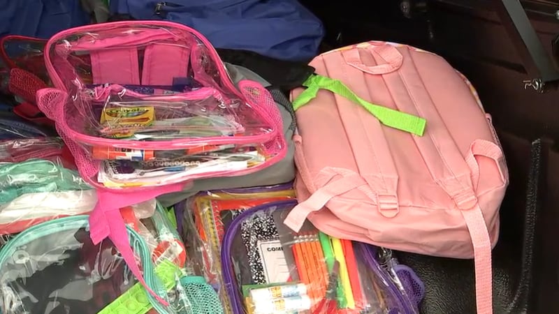 Stuff the Bus collects 6,000 backpacks along with supplies for 10,000 Georgia students