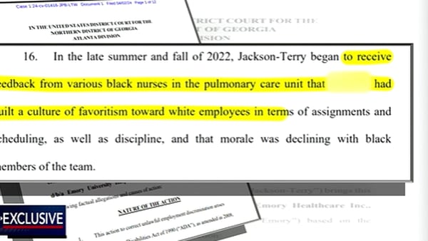 Nursing supervisor says Emory University Hospital fired her after she reported racial discrimination