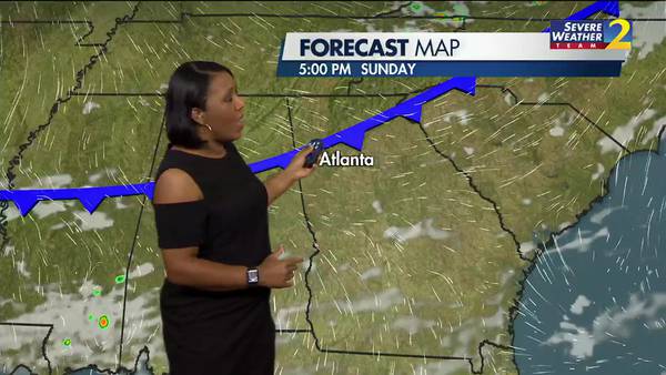 More clouds expected Sunday morning
