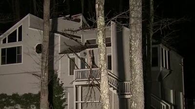 ‘I don’t know how I’m still alive:’ Tree tears through Cobb County home during Wednesday’s storms