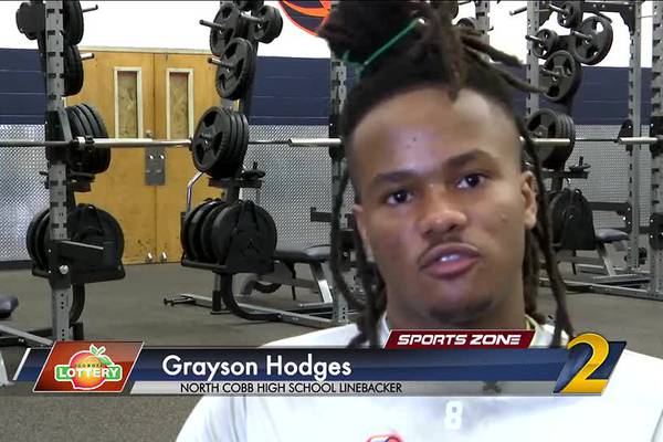 North Cobb's Grayson Hodges: Georgia Lottery Scholar Athlete