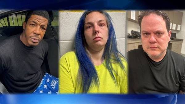 2 sex offenders and woman accused of hiding one of them arrested in West Ga.
