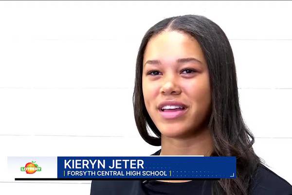 Forsyth Central's Kieryn Jeter: Georgia Lottery Scholar Athlete